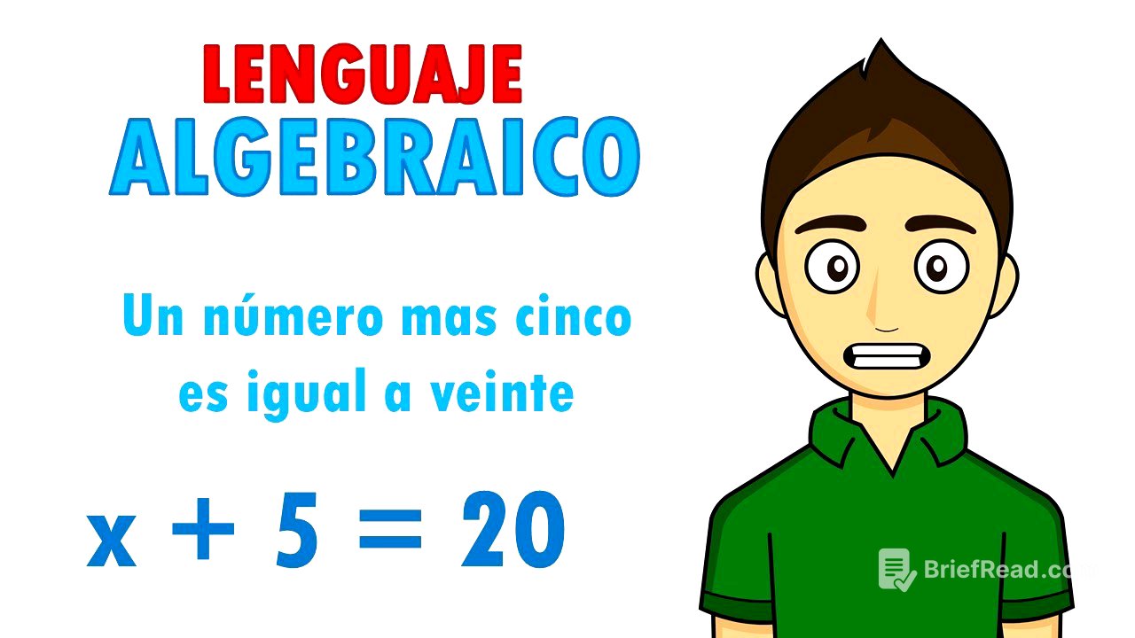 LENGUAJE ALGEBRAICO Superfácil - Para principiantes PARTE 1