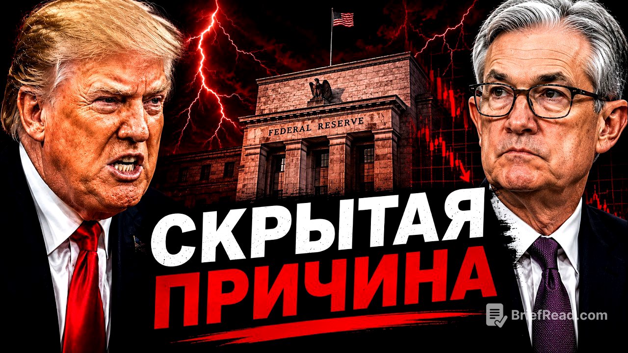 Президент США не смог заставить ФРС и ЭТО МЕНЯЕТ ВСЁ!