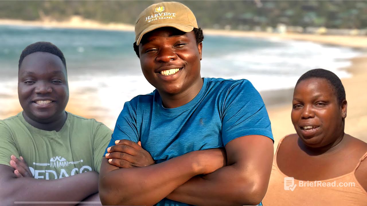 Um Encontro Especial Visita à Família de Nathaniel Guambi e Passeio na Praia do Tofu