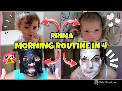 IL PRIMO VIDEO IN 4 ❤️ LA NOSTRA MORNING ROUTINE!!🪐