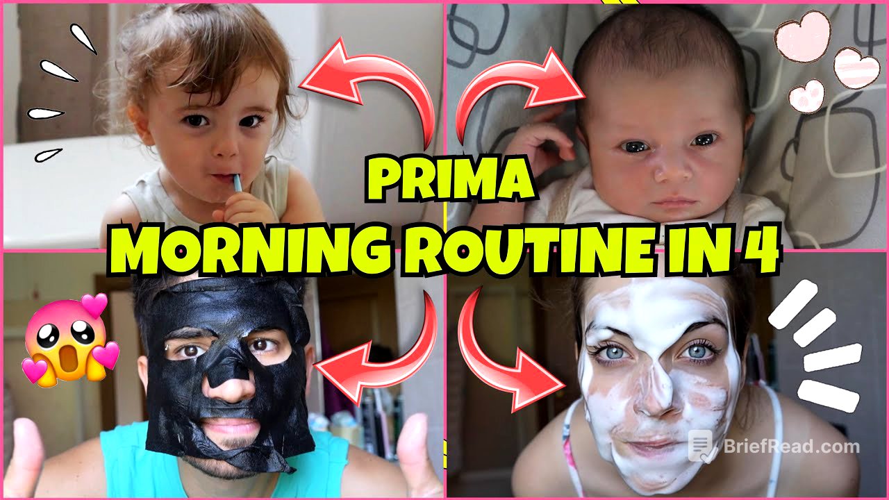 IL PRIMO VIDEO IN 4 ❤️ LA NOSTRA MORNING ROUTINE!!🪐