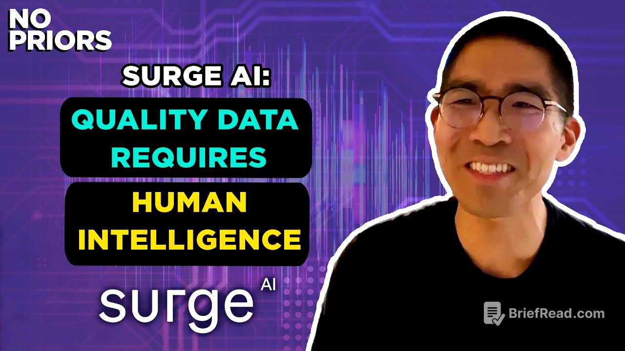 No Priors Ep. 124 | With SurgeAI Founder and CEO Edwin Chen