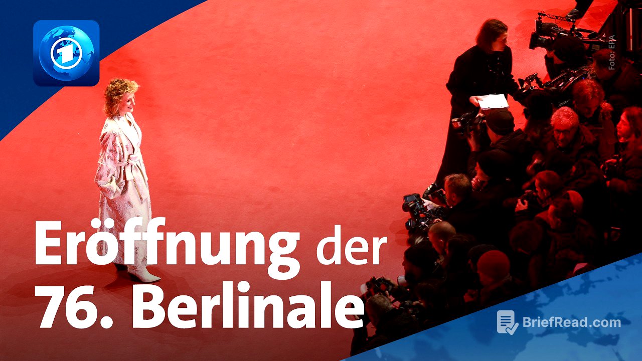 🌍 tagesschau um 20 Uhr & tagesschau24 Top-Thema, 12.2.26 | Eröffnung der 76. Berlinale