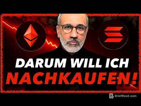 Ethereum & Solana: Ich kaufe nach, wenn das passiert….