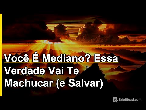 Você É Mediano? Essa Verdade Vai Te Machucar (e Salvar)