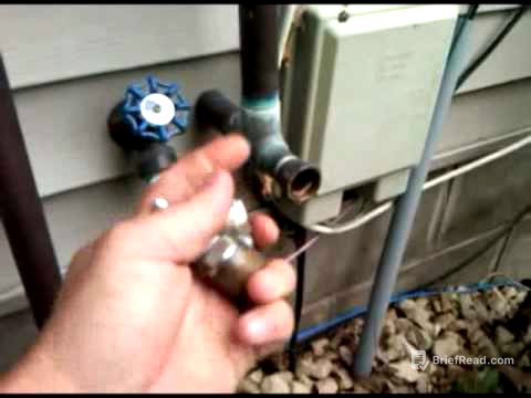 How to blow out (winterize) your inground sprinkler system