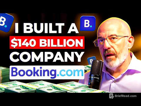 Creator of Booking.com: How to build a $140 Billion Empire (Jeff Hoffman)