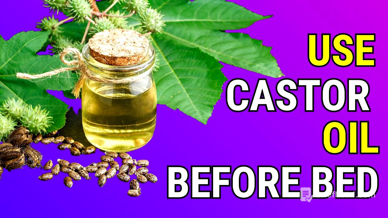 12 POWERFUL Reasons Why You Should Use Castor Oil Before Bed!