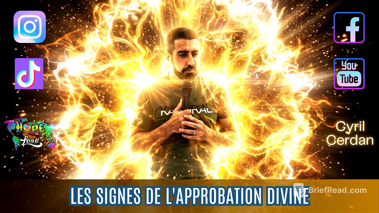 Les signes de l'approbation divine _ Apôtre Cyril Cerdan