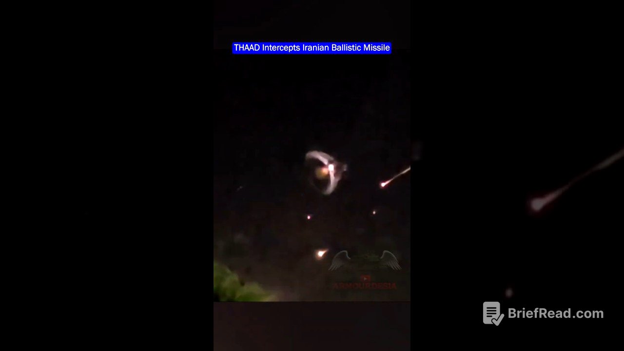 THAAD Intercepts Iranian Missile Outside Earth’s Atmosphere
