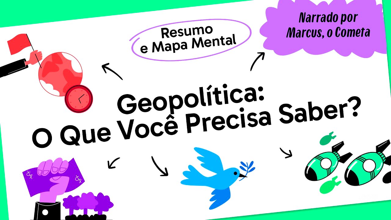 🌍 GEOPOLÍTICA MUNDIAL - PARTE 1 | Quer Que Desenhe