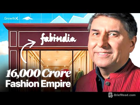 How Fab India DISRUPTED India’s ₹1,50,000 Crore Apparel Market | GrowthX Wireframe