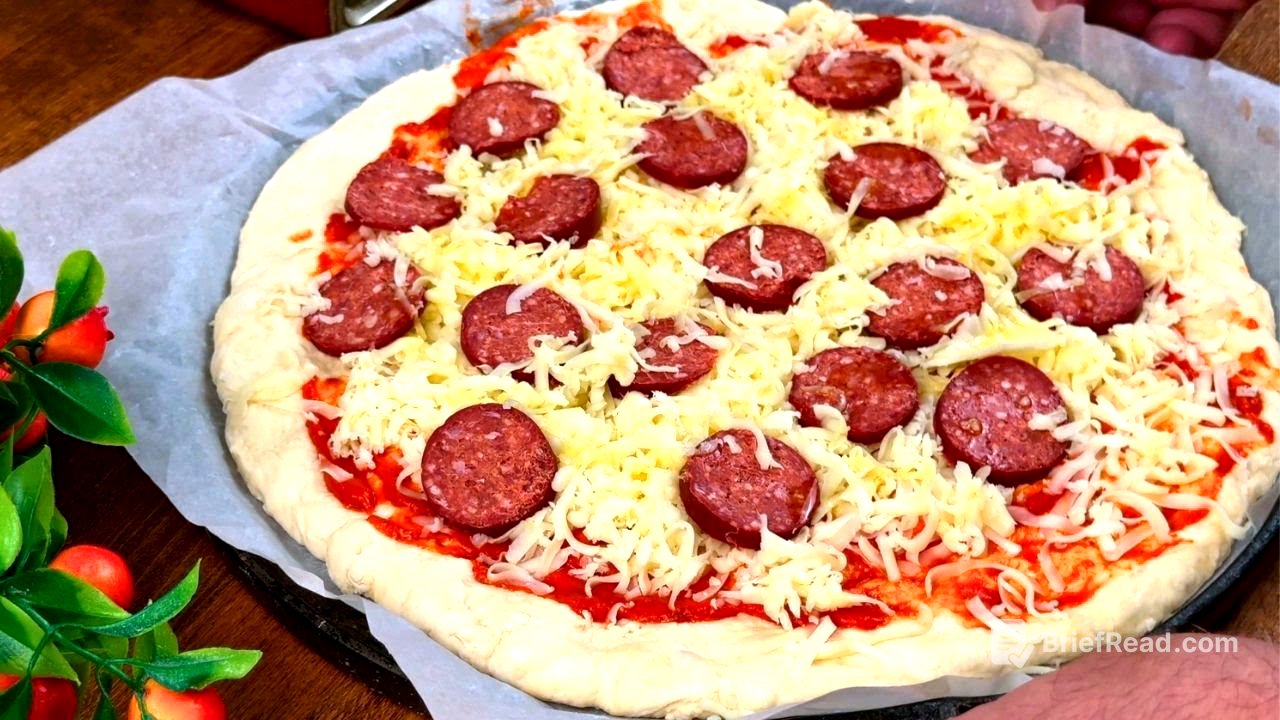 The Secret to Perfect Pizza Dough — No Kneading, Ready in 1 Hour!
