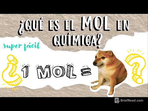 ¿Qué es un MOL? Número de Avogadro con Cheems y Doge