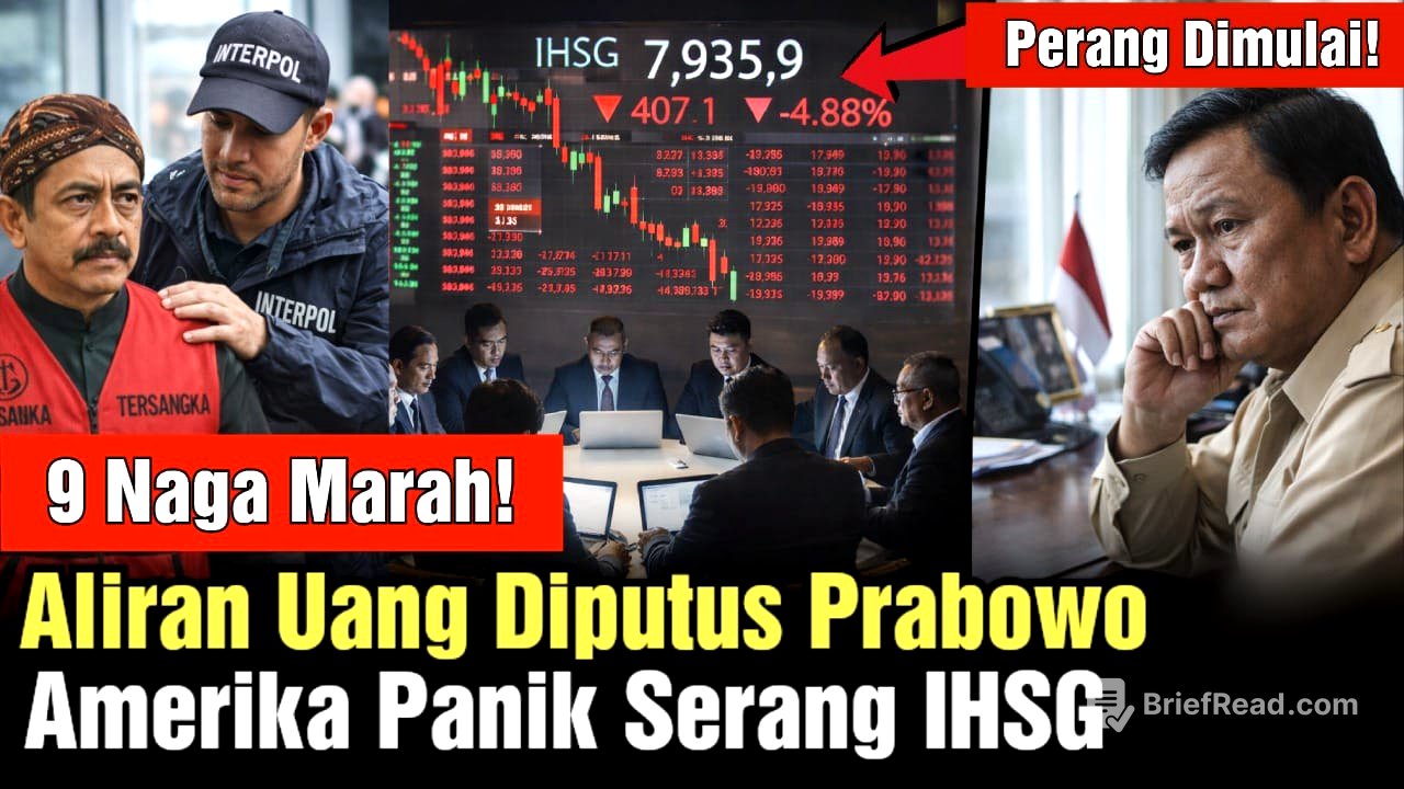 Bocor! Strategi Gila Prabowo Libas 9 Naga, MSCI Amerika Balas Hajar Pasar Saham RI