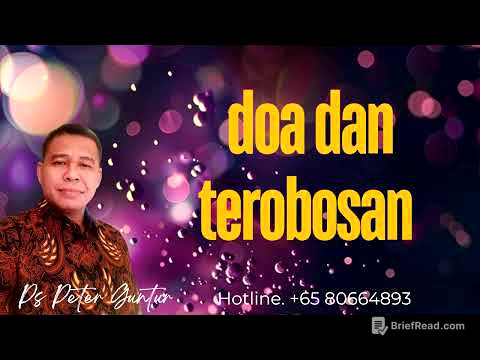 DOA DAN TEROBOSAN -  PETER GUNTUR