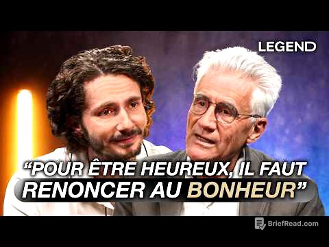 PHILOSOPHIE: AMOUR, RÉUSSITE, MORT…LES QUESTIONS QUE TOUT LE MONDE SE POSE PAR ANDRÉ COMTE SPONVILLE