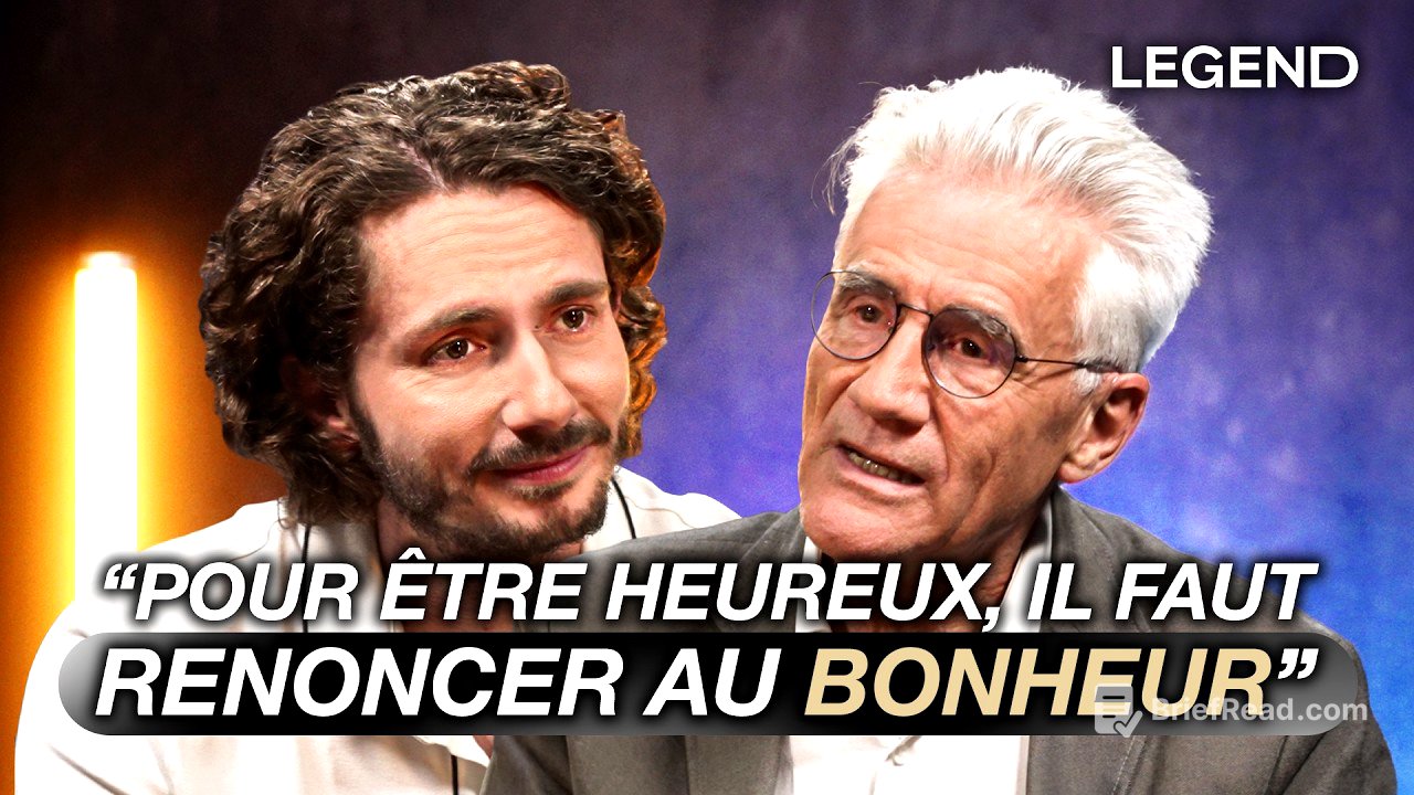 PHILOSOPHIE: AMOUR, RÉUSSITE, MORT…LES QUESTIONS QUE TOUT LE MONDE SE POSE PAR ANDRÉ COMTE SPONVILLE