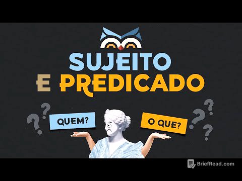 O que é Sujeito e Predicado?