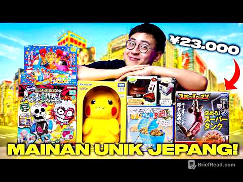 GUE BELI MAINAN2 UNIK YANG CUMA ADA DI JEPANG!