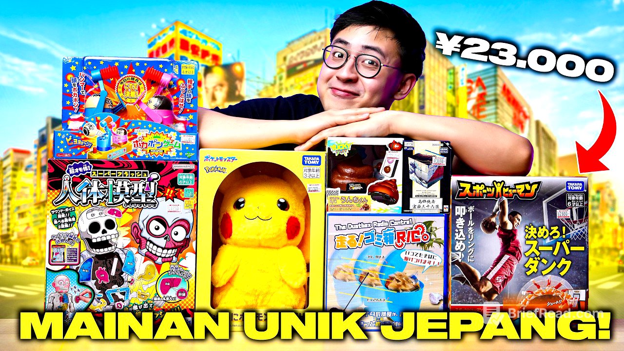 GUE BELI MAINAN2 UNIK YANG CUMA ADA DI JEPANG!