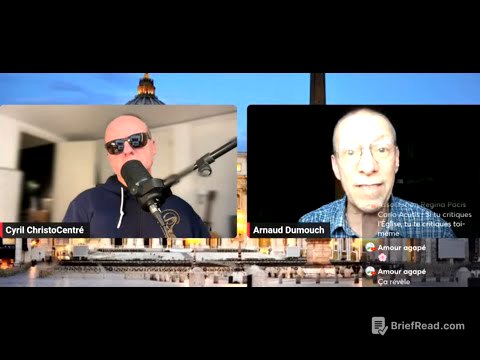 Dans cette vidéo, je remets l'Eglise catholique au milieu de notre foi, par Arnaud Dumouch/Cyril C/