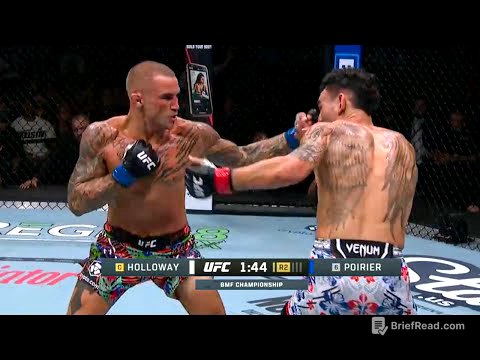 Max Holloway vs Dustin Poirier 3 - FULL FIGHT RECAP