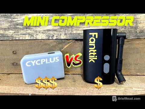 Budget vs Premium Mini Bike Electric Pumps / Fanttik X9 ACE vs Cycsplus Pro Max