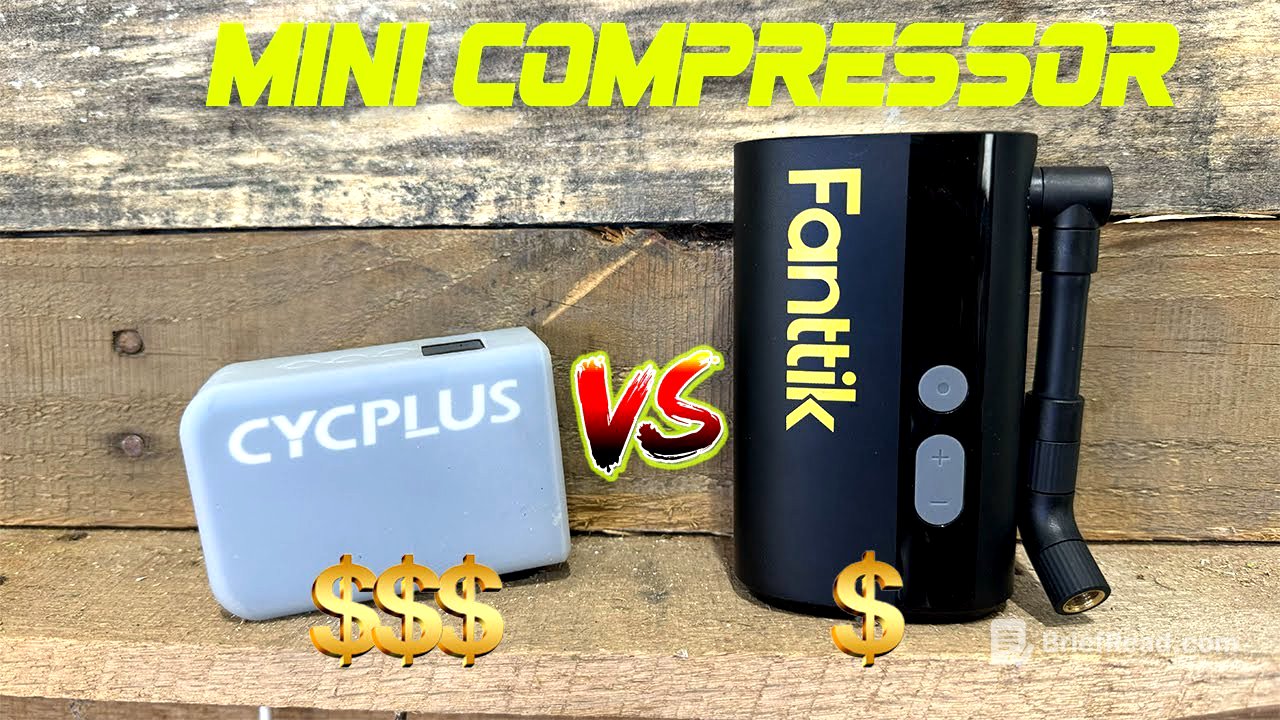 Budget vs Premium Mini Bike Electric Pumps / Fanttik X9 ACE vs Cycsplus Pro Max