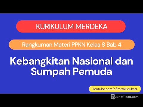 Kurikulum Merdeka Rangkuman PPKN Kelas 8 Bab 4 Kebangkitan Nasional dan Sumpah Pemuda
