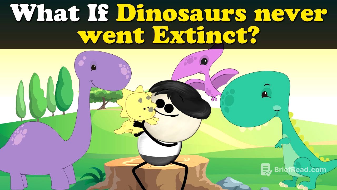 What if Dinosaurs Never went Extinct? + more videos | #aumsum #kids #science #education #children