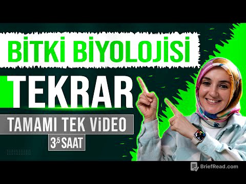 13) Bitki Biyolojisi FULL TEKRAR | 12. Sınıf Biyoloji | AYT Biyoloji Konu Anlatımı 13