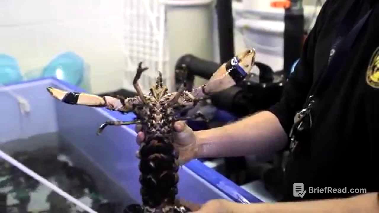 The Lobster Life Cyle Process and Release