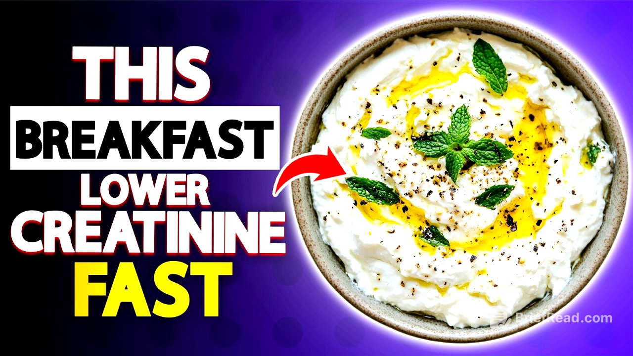Top 5 Breakfasts to Lower Creatinine & Protect Your Kidneys | HealU