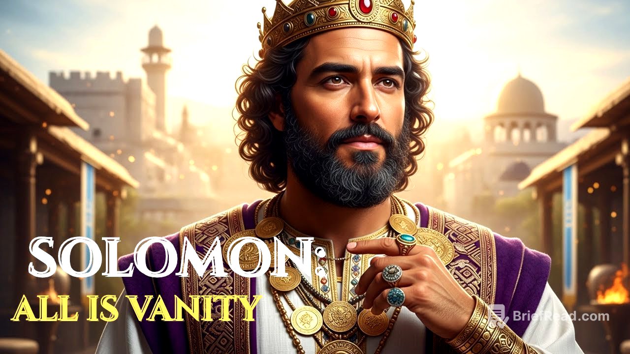 The King Who Forgot His God: Solomon's Fall