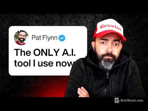 Literally the ONLY AI Tool Creators Need Right Now