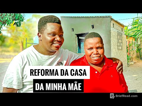COMEÇAMOS COM AS REFORMAS DA CASA 🏠 DA MINHA MÃE ELA VAI TER UMA COZINHA DIGNA