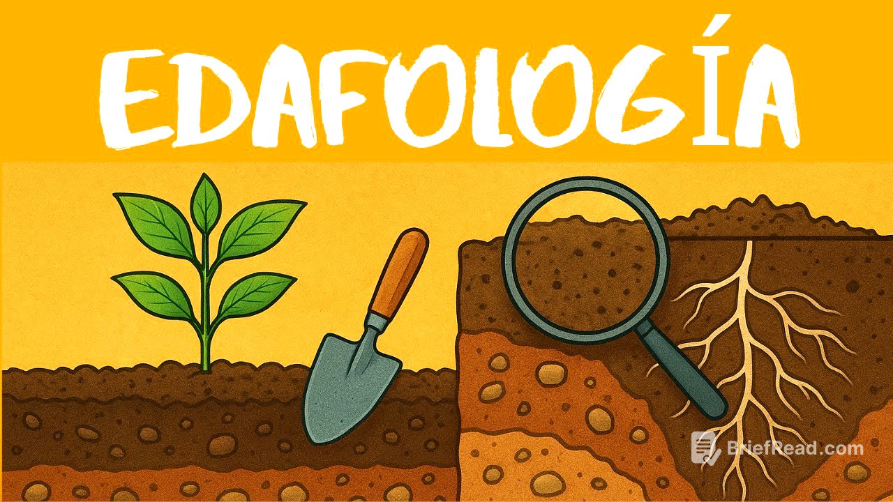 EDAFOLOGÍA - Nociones de conservación de suelos