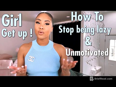 how to exit your LAZY GIRL ERA : how to be productive & motivated , discipline & radiate confidence
