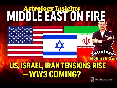 Middle East on Fire! US, Israel, Iran Tensions Rise – WW3 Coming? Astrology Insight