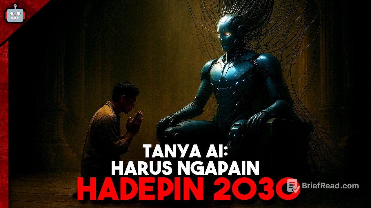 Tanya AI: Cara Hadepin Tahun 2030 (Kerja Apa & Hindari Apa)