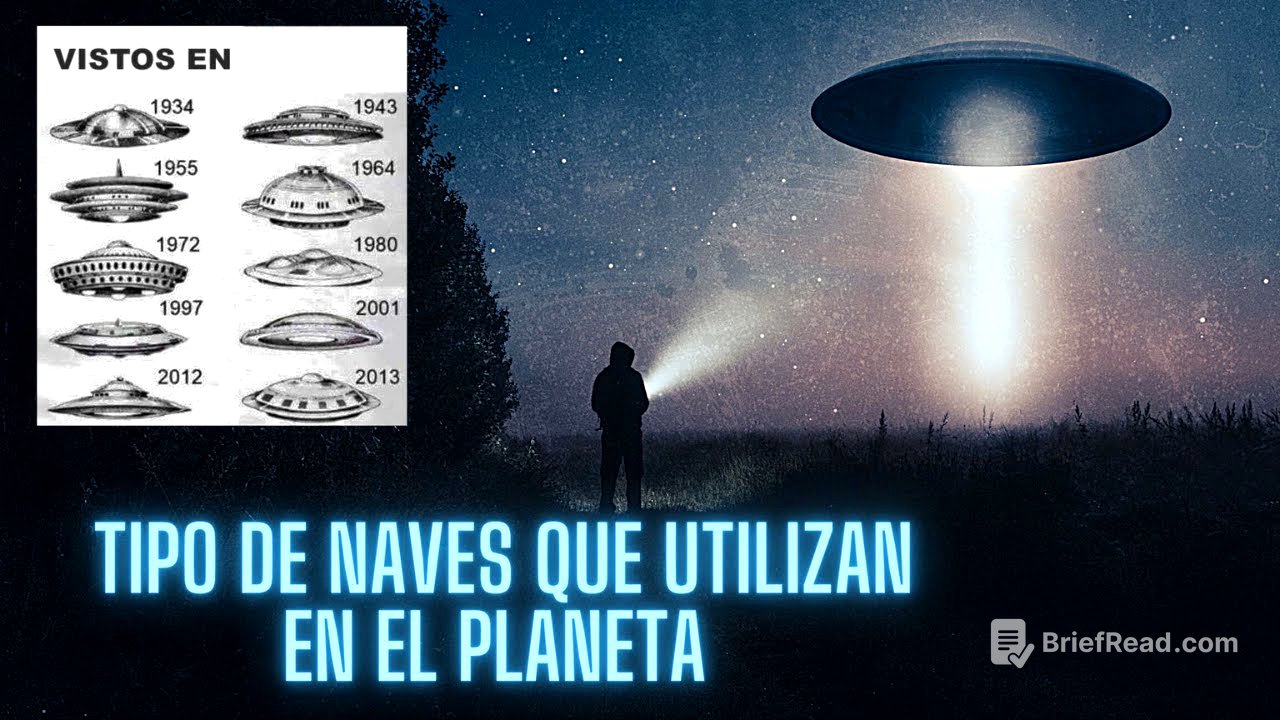 ESTOS SON LOS TIPOS DE NAVES EXTRATERRESTRES QUE SE VEN EN LA TIERRA
