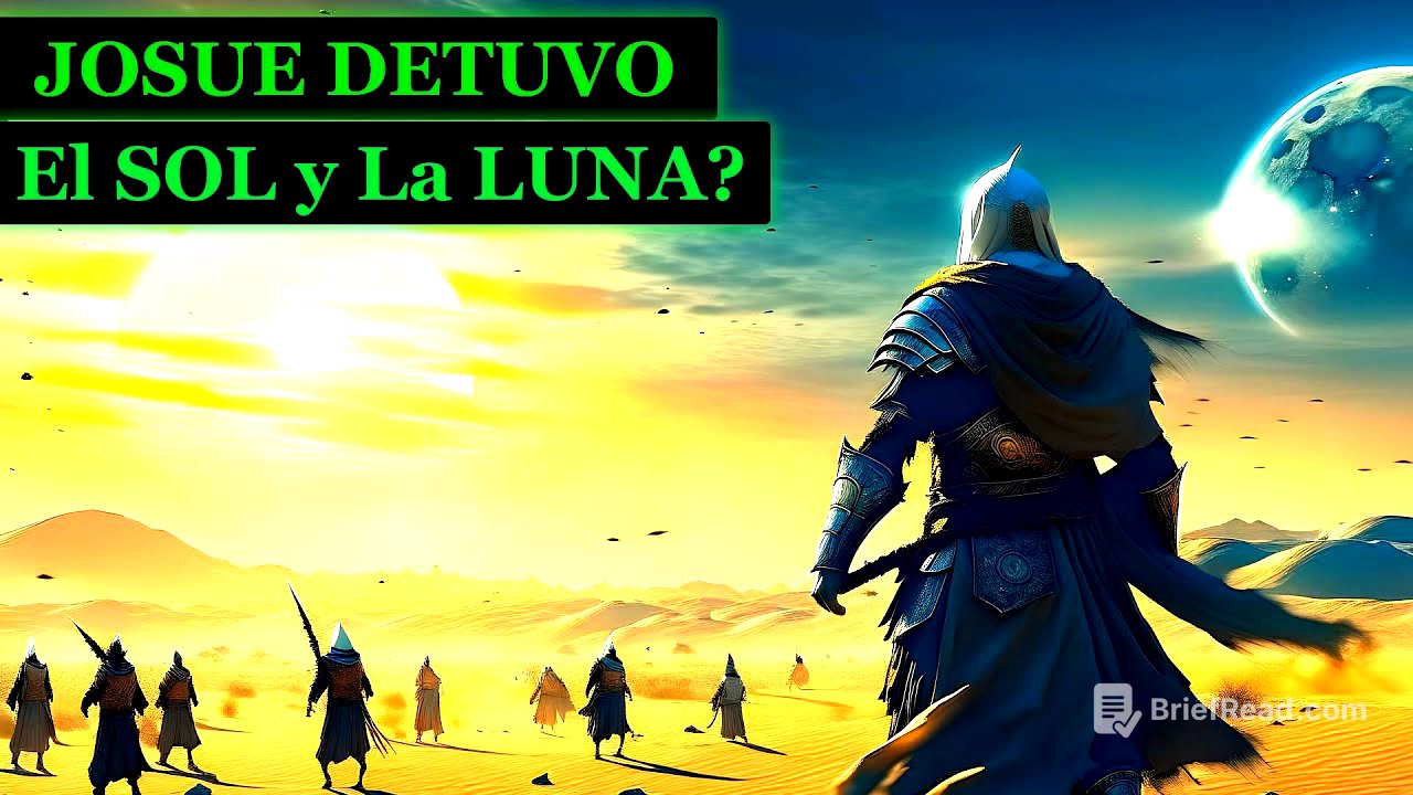 Josue NO detuvo el SOL ni la LUNA por un dia!!