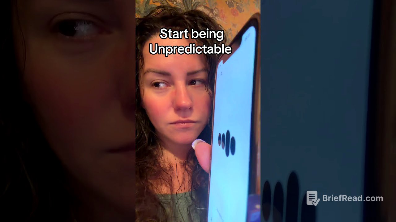 Start being unpredictable!