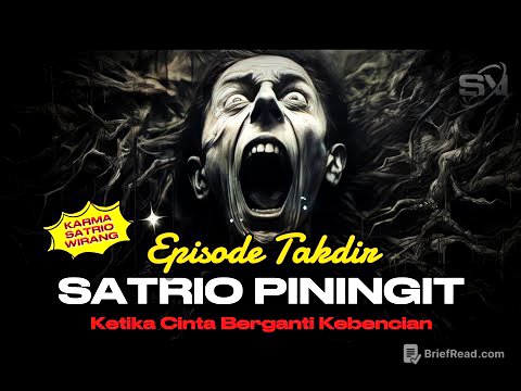 Episode Takdir💥 SATRIO PININGIT Ketika Cinta Berganti Kebencian