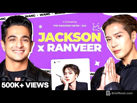 Jackson Wang x Ranveer’s Most Chill Podcast - SRK, Bollywood, Music & More I TRS