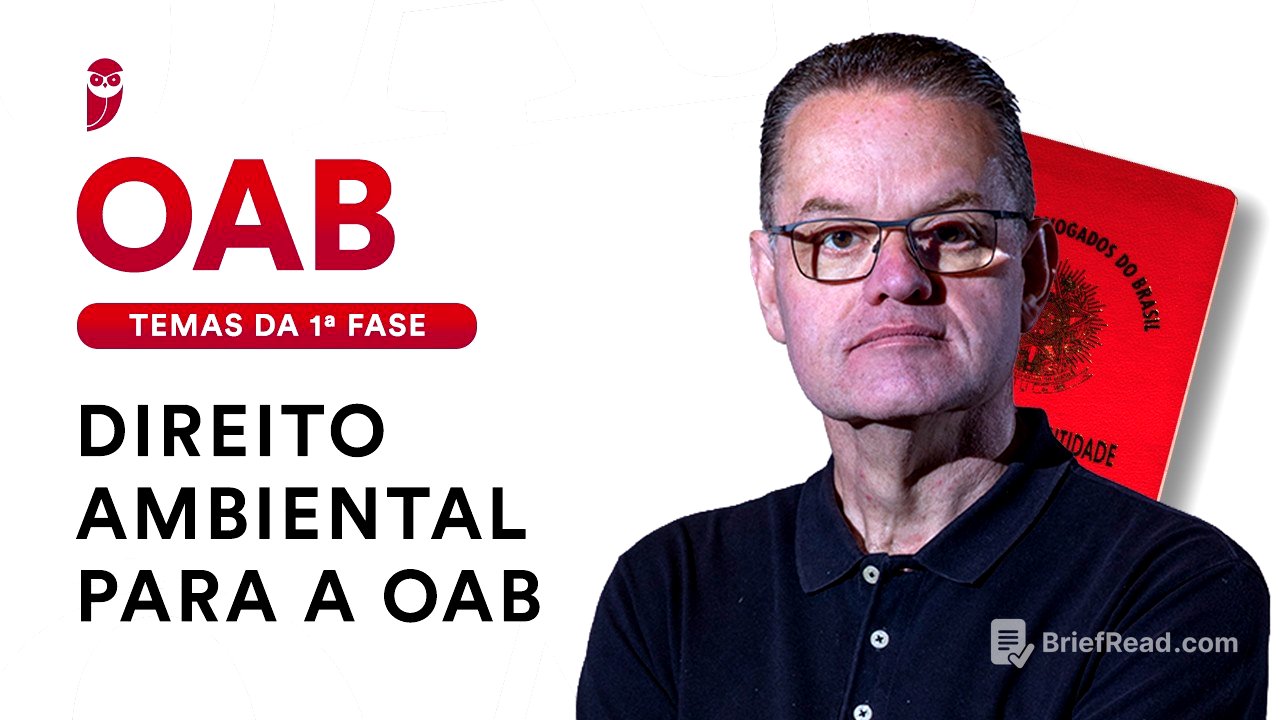 Direito Ambiental para OAB - Temas da 1ª fase