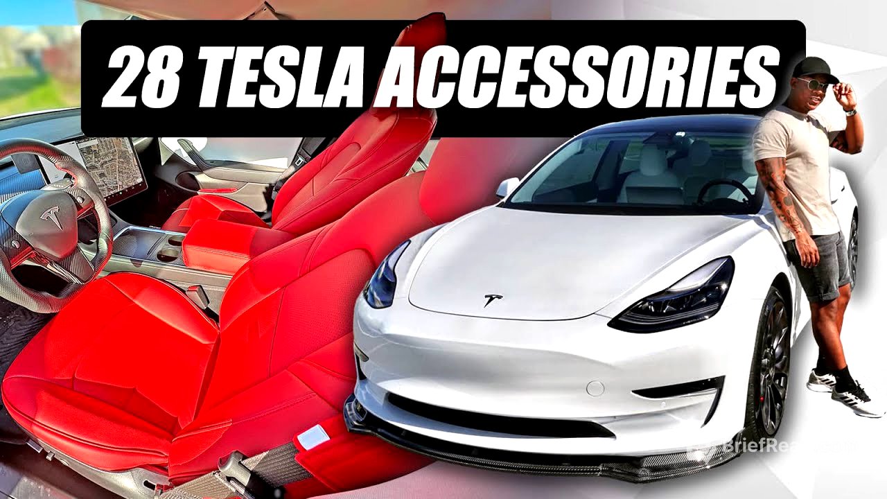28 Tesla Accessories That You'll ACTUALLY Use