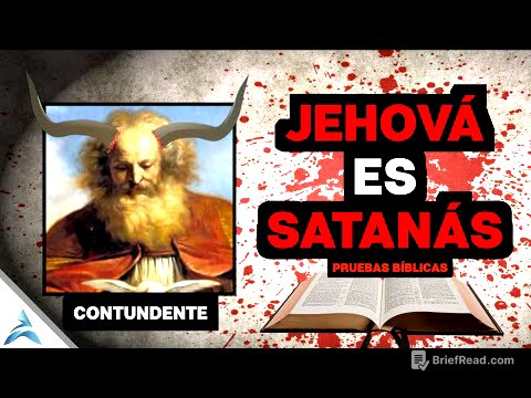 JEHOVÁ es SATANÁS | La BIBLIA lo dice