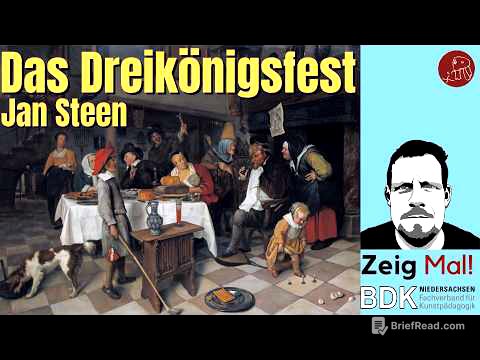 Jan Steen: "Das Dreikönigsfest" (1661) - Chaos und Moral in der Malerei des Goldenen Zeitalters